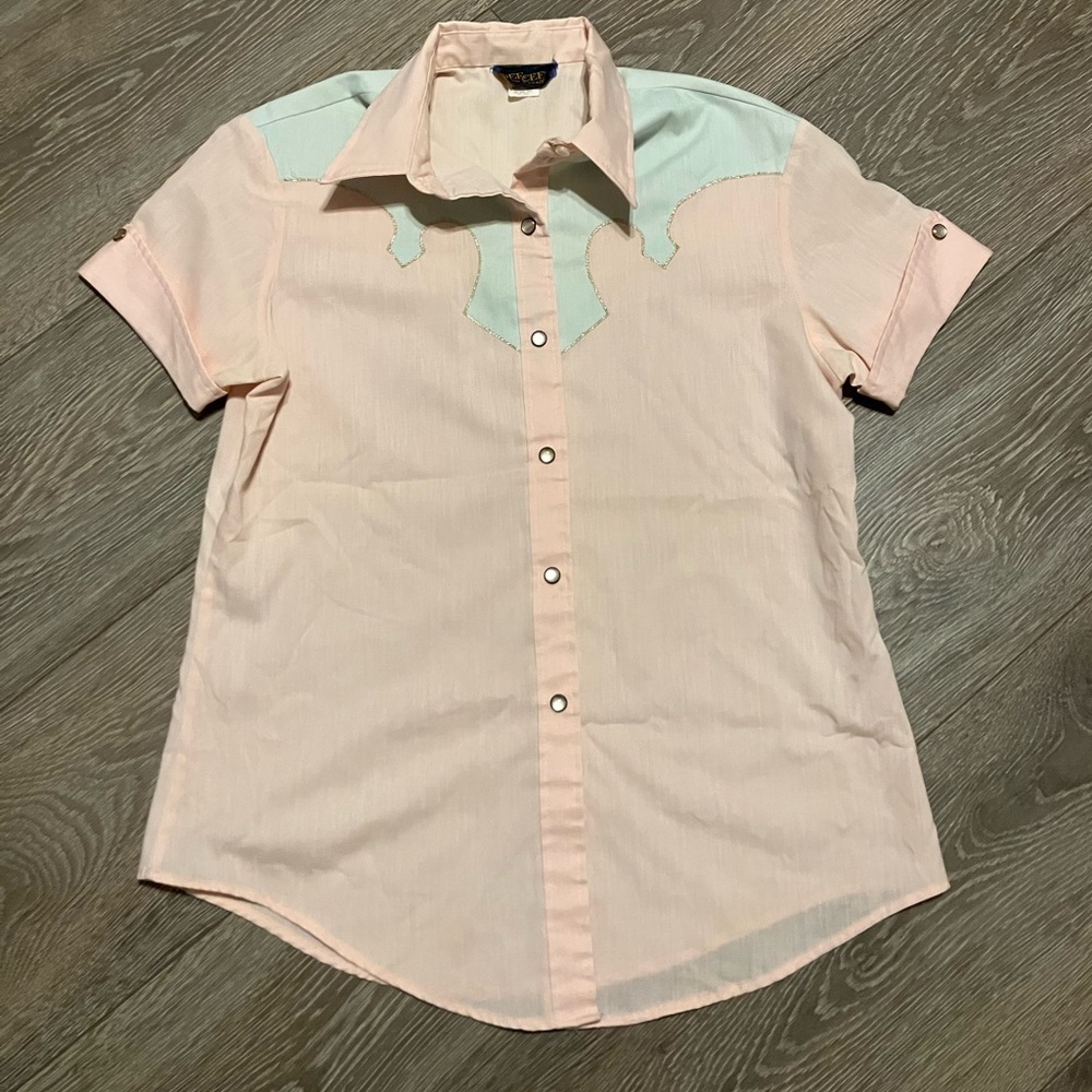 ✨Vintage✨ 1960s Dee Cee Western Pearl Snap Shirt | Made in the USA 🇺🇸